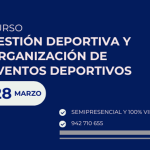 Curso Gestión Deportiva y Organización de Eventos Deportivos